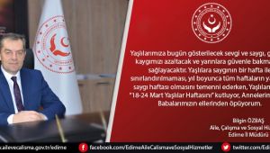 Huzurevine ziyaretler kısıtlandı