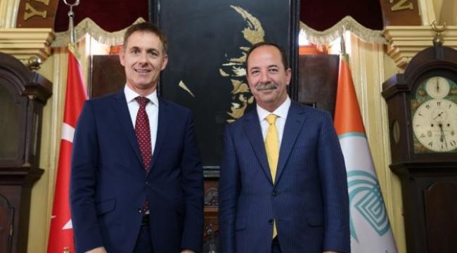 Kardeş şehirden moral desteği