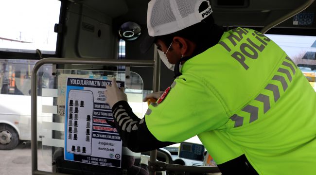 Otogarlarda koronavirüs tedbirleri uygulanıyor