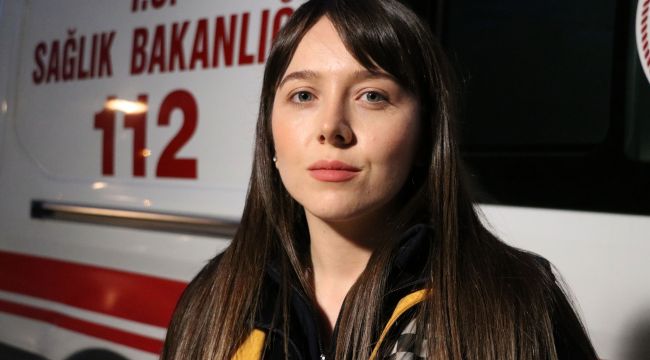 Sağlık görevlisi Büşra, gururlandırdı