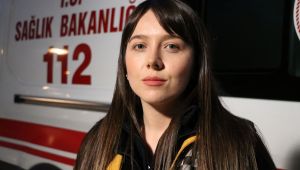 Sağlık görevlisi Büşra, gururlandırdı