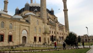Selimiye'de cuma vakti koronavirüs tedbiri