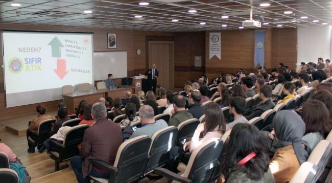 TÜ’de “Sıfır Atık Bilgilendirme” paneli