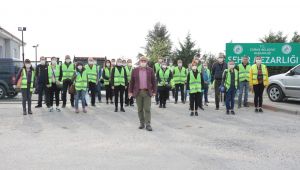 Belediye ekipleri tam kadro sahada