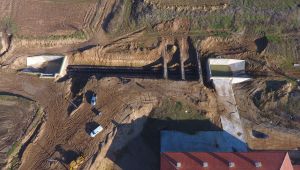 Edirne Çakmak Barajı Sulaması 1. kısım inşaatı devam ediyor