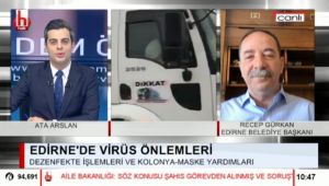 Gürkan, Halk TV’de Covid-19 tedbirlerini anlattı
