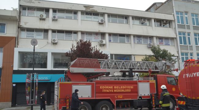 Soba dumanını yangın sandılar