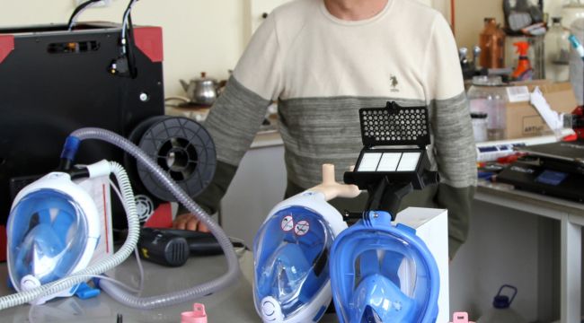 TÜ'de koruyucu maskeler için filtre sistemi üretildi