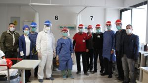 TÜ’de üretilen maskelerin teslimatı başladı 