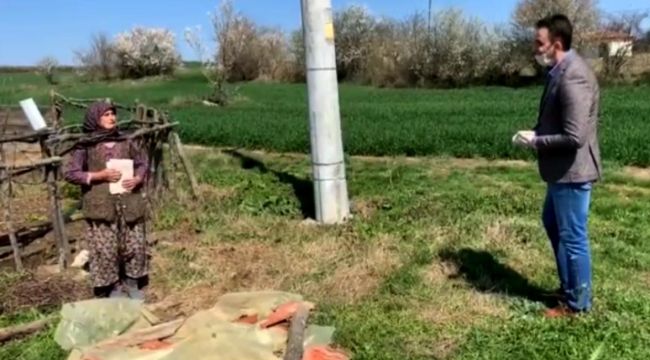 Tüfekçi'nin maaşını, kaymakam evine giderek verdi