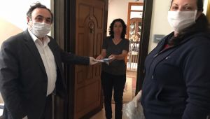 Valilik 135 bin maske dağıttı