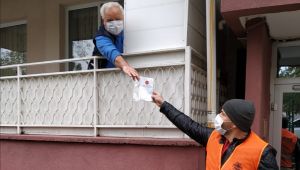Valilik 295 bin 200 maske dağıttı