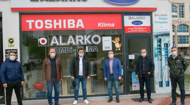 AK Parti’den geçmiş olsun ziyareti