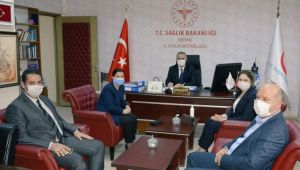 AK Parti heyeti kurum müdürlerini ziyaret etti