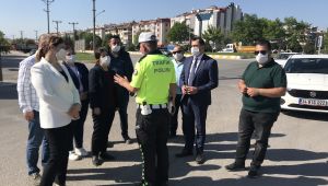 Aksal kaza ile ilgili polisten bilgi aldı