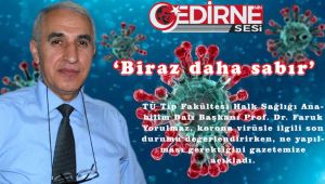 ‘Biraz daha sabır’