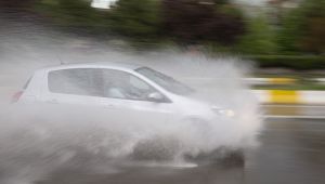 Edirne'de sağanak etkili oluyor
