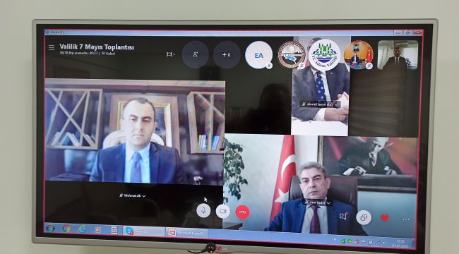 KÖYDES tahsisat komisyonu telekonferansla toplandı