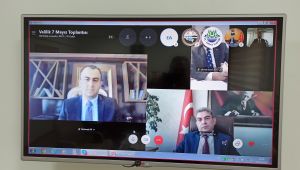 KÖYDES tahsisat komisyonu telekonferansla toplandı