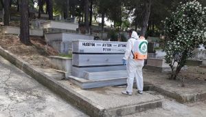 Mezarlıklara koronavirüs önlemi