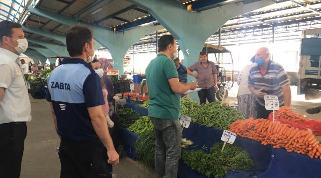 Pazaryerine sıkı denetim