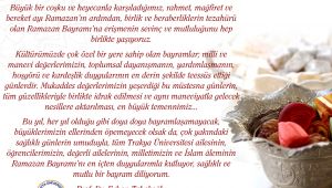 ‘Ramazan’a erişmenin mutluluğunu yaşıyoruz’