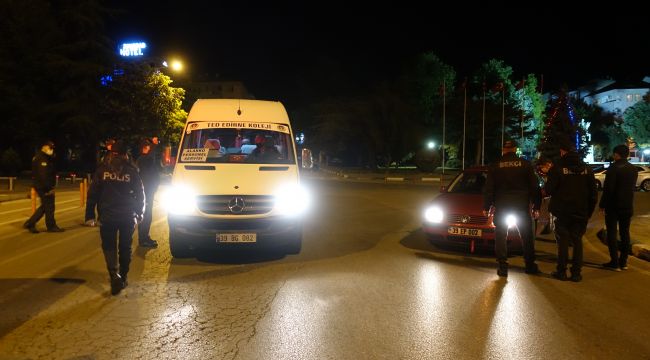 Sokağa çıkma kısıtlamasına uymayanlara ceza