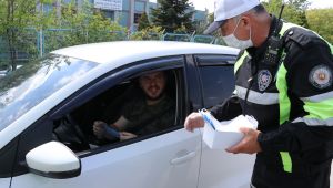 Trafik Haftası kapsamında sürücüler bilgilendirildi