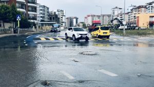 Edirne'de şiddetli yağış ve dolu etkili oldu
