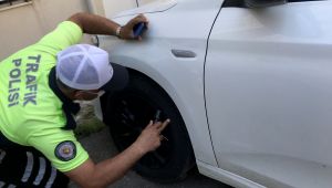 Otomobilin motor kısmına sıkışan kedi için seferber oldular