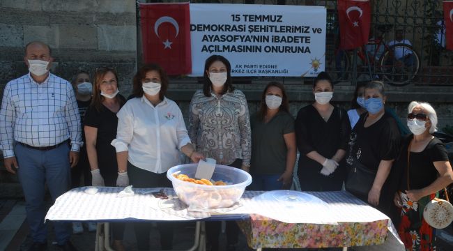 AK Parti’den lokma ikramı
