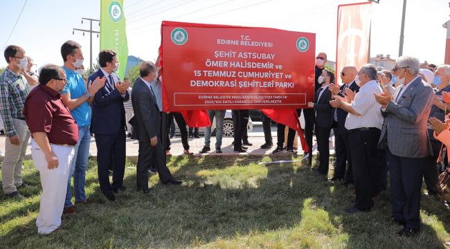 Gürkan’dan gençlere yeşil alan