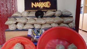 Keşan’da bir evde 15 kilo uyuşturucu yakalandı