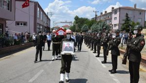 Kore gazisi Mehmet Kuran son yolculuğuna uğurlandı