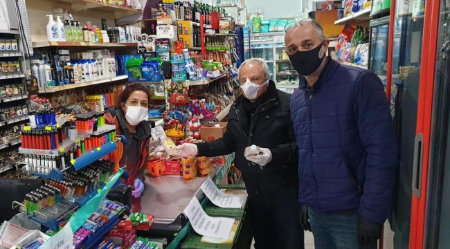 Salgında bakkallar tercih edildi