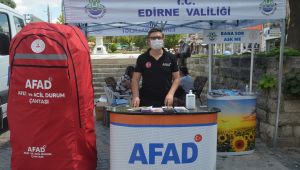 AFAD’ dan deprem standı