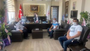 Çeltik üreticilerinden Kaymakamı Güngör'ü ziyaret