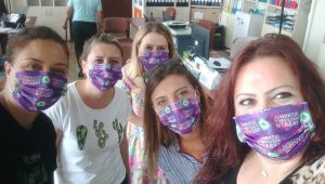 İstanbul Sözleşmesi’ne maskeli destek