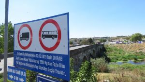 Koca Sinan'ın eseri 450 yıllık taş köprü araç trafiğine kapanacak