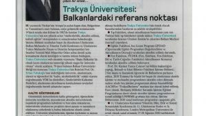 ‘PARA’ dergisi Trakya Üniversitesi’ne yer verdi
