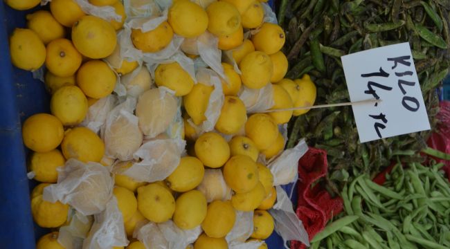 Pazarın zam rekortmeni limon