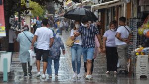 Yaz yağmur serinletti