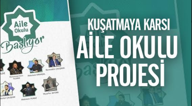 AGD’den Aile okulu projesi