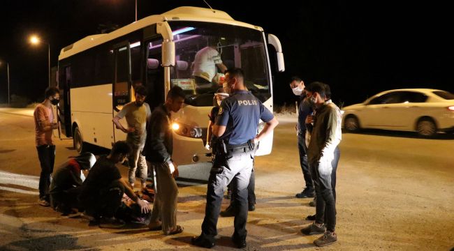 Edirne'de 7 düzensiz göçmen yakalandı