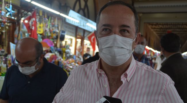 Esnaf da vatandaş da maskeye duyarlı