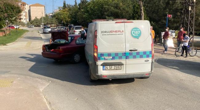 Hatalı parklanmalarkazaya neden oldu