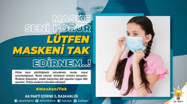 İba’dan sosyal mesafe ve maske uyarısı
