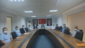 İba, ilçe başkanlarıyla toplantı düzenledi