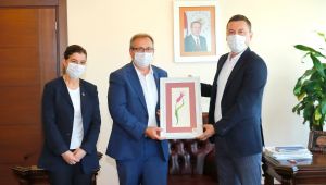 Milletvekili Aksal’dan Rektör Tabakoğlu’na ziyaret