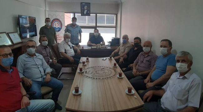 Tercan kantincileri dinledi
